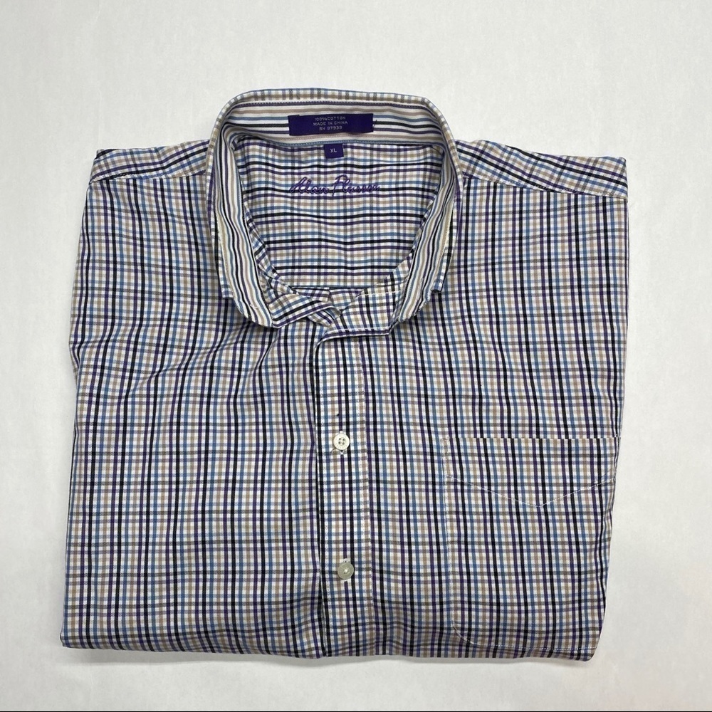 ALAN FLUSSER XL CASUAL DRESS SHIRT